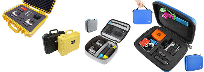 Carrying case for GoPro